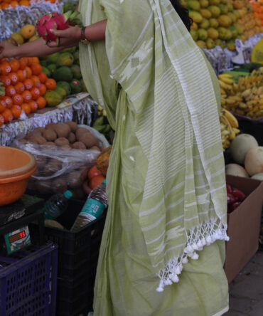 Pista Pop: Handwoven Jamdani