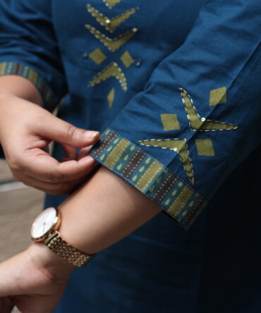 Pretty Patchwork: Teal Blue